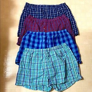 NWOT Set of 4 Saddlebred Men’s Boxers Underwear XL